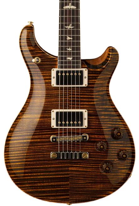 PRS McCarty 594 10 Top Electric Guitar in Yellow Tiger - Andertons